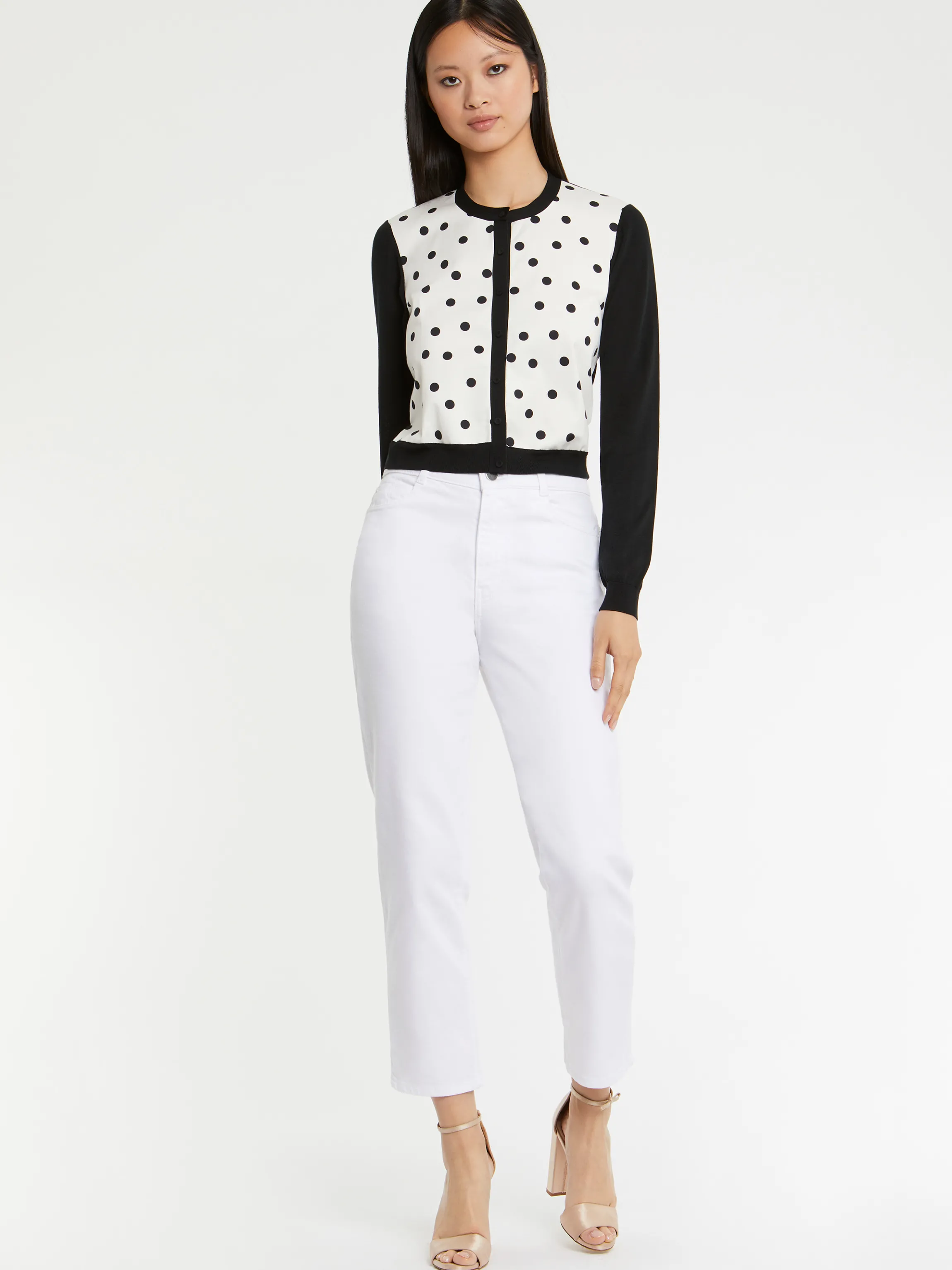 Fashion Cardigan En Soie Et Coton Femme Pulls Et Cardigans