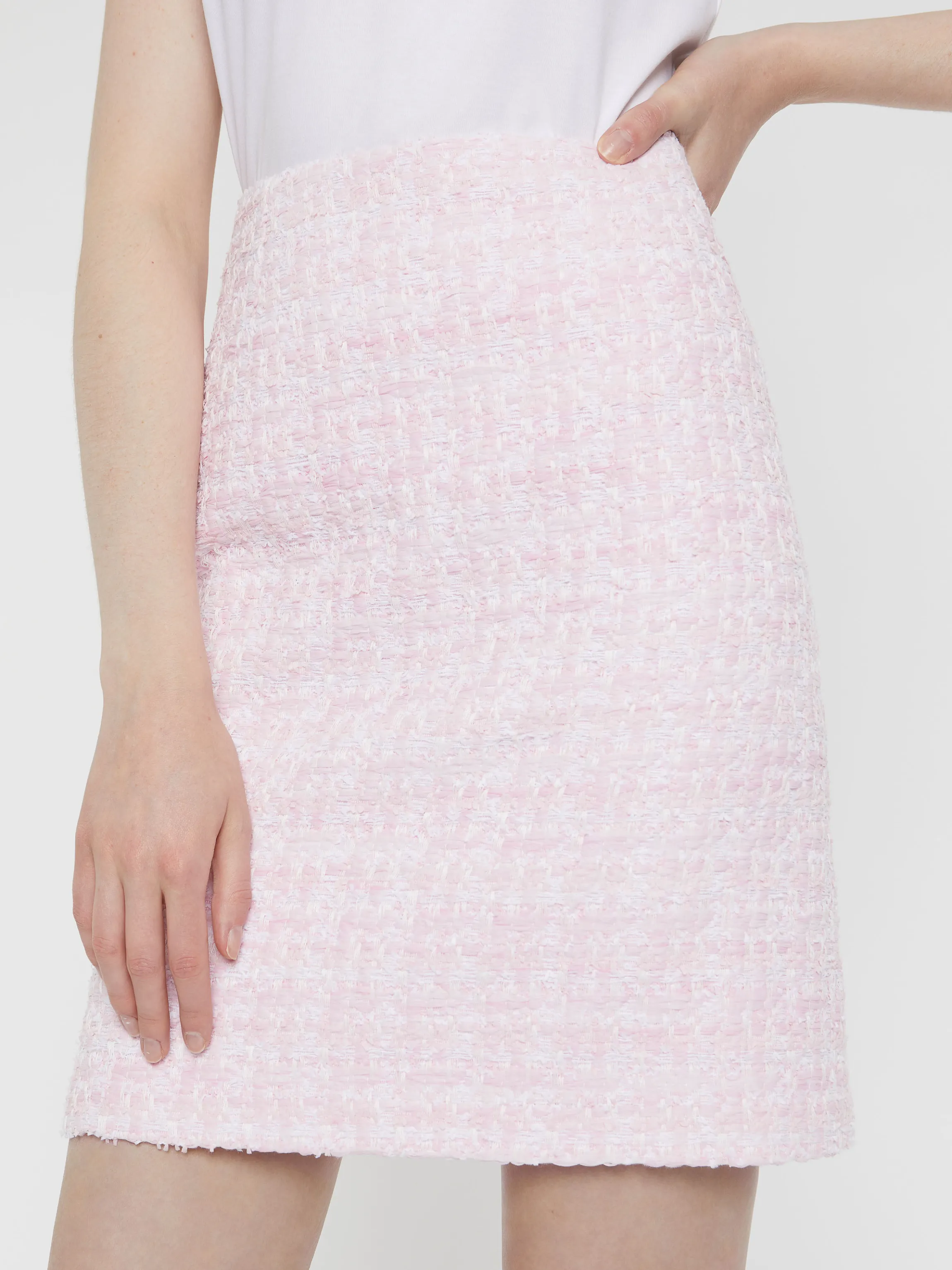 Outlet Jupe En Tweed Ruban Femme Jupes